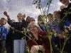 The launch of Scottish Biodiversity fortnight sowing seed at the wild flower meadow. (Photo - Edinburgh Evening News)